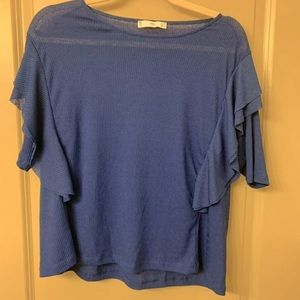 MNG blue 3/4 shirt